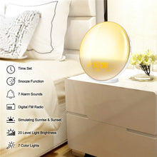 Load image into Gallery viewer, Wake Up Light Alarm Clock