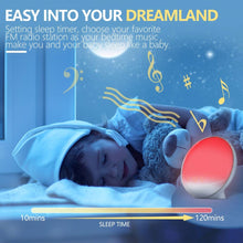 Load image into Gallery viewer, Wake Up Light Alarm Clock