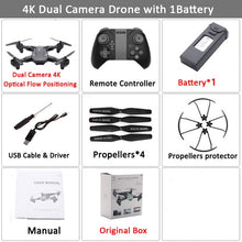 Load image into Gallery viewer, Foldable Quadcopter RC Drone