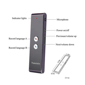 Handheld Pocket Voice Translator