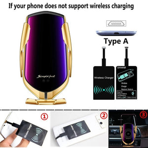 Automatic Charger Car Holder