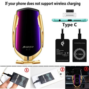 Automatic Charger Car Holder